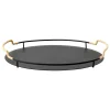 Audo Copenhagen Balcony serving tray, 36,5 cm, black