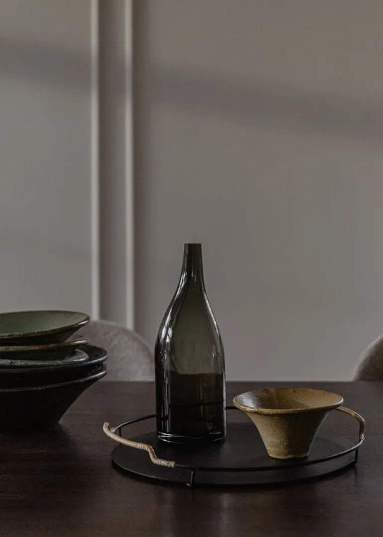 Audo Copenhagen Balcony serving tray, 36,5 cm, black