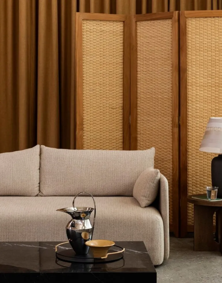 Audo Copenhagen Balcony serving tray, 36,5 cm, black