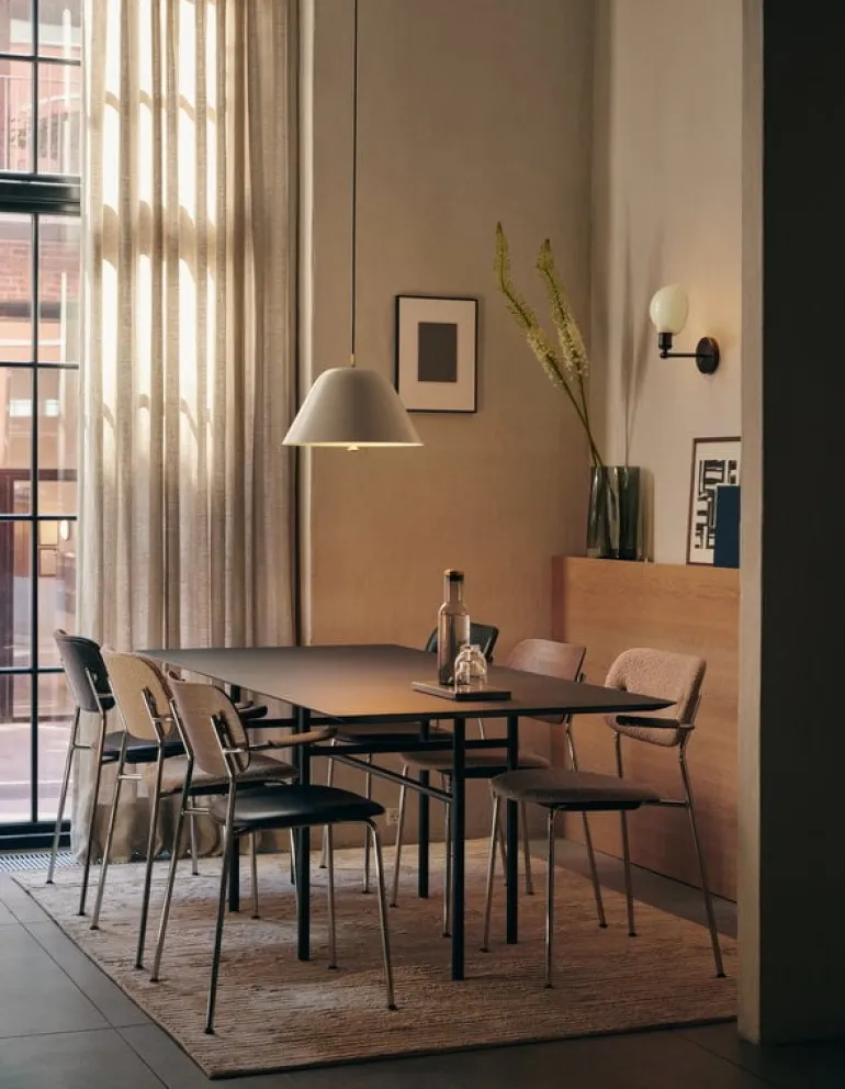 Audo Copenhagen Bottle carafe, 1 L, clear - brass