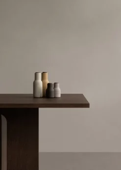 Audo Copenhagen Bottle Grinder 2 pcs, small, hunting green-beige-walnut