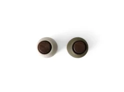 Audo Copenhagen Bottle Grinder 2 pcs, hunting green-beige-walnut