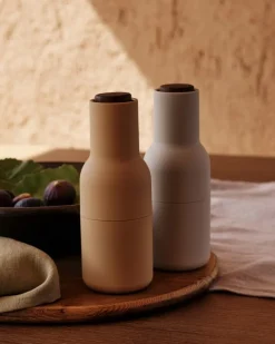 Audo Copenhagen Bottle grinder 2pcs, barley – walnut