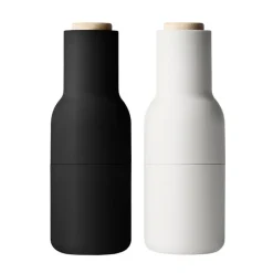 Audo Copenhagen Bottle Grinder 2 pcs, ash - carbon - beech