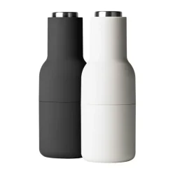Audo Copenhagen Bottle Grinder 2 pcs, ash - carbon - steel