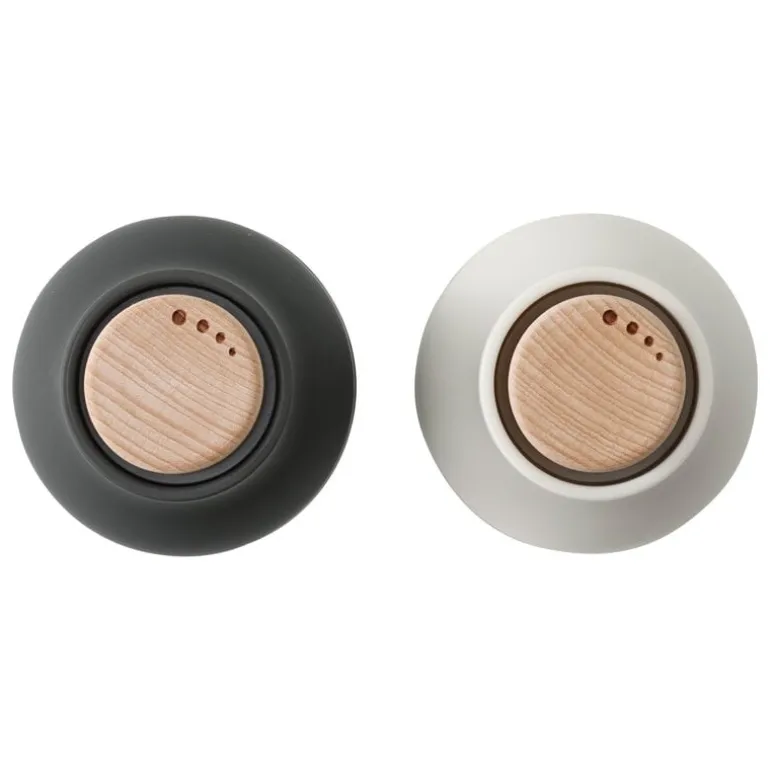 Audo Copenhagen Bottle Grinder 2 pcs, small, ash - carbon - beech