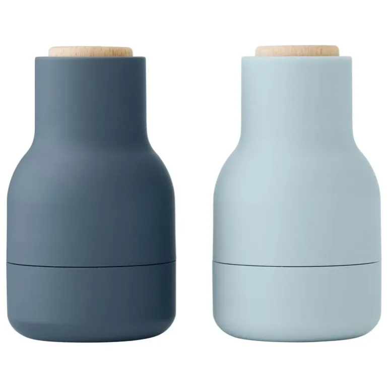 Audo Copenhagen Bottle Grinder 2 pcs, small, blues - beech