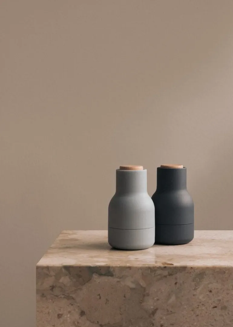 Audo Copenhagen Bottle Grinder 2 pcs, small, blues - beech