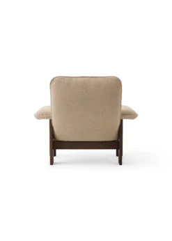 Audo Copenhagen Brasilia lounge chair, dark stained oak - Bouclé 02