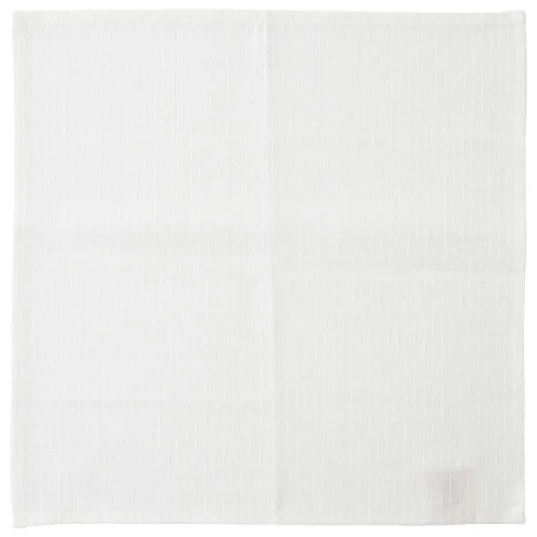 Audo Copenhagen Byasa linen napkin, 45 x 45 cm, ecru