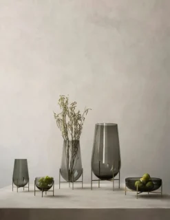 Audo Copenhagen Échasse bowl, small, smoke