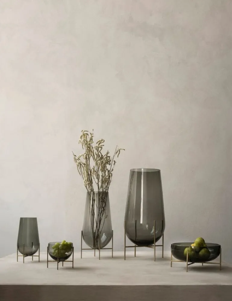 Audo Copenhagen Échasse bowl, small, smoke