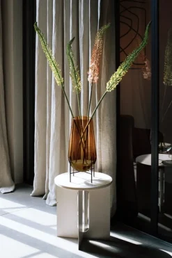 Audo Copenhagen Échasse vase, large, amber