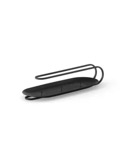 Audo Copenhagen Clip candle holder, 3-arm, black