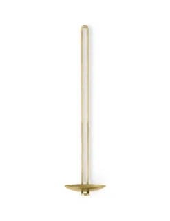 Audo Copenhagen Clip wall candle holder, 34 cm, brass