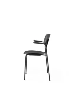 Audo Copenhagen Co Chair with armrests, black oak