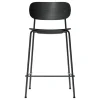 Audo Copenhagen Co counter chair 65,5 cm, black steel - black oak