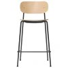 Audo Copenhagen Co counter chair 65,5 cm, black steel - oak