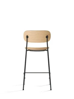 Audo Copenhagen Co counter chair 65,5 cm, black steel - oak