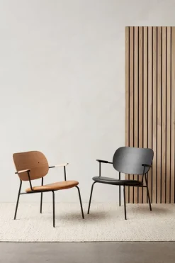 Audo Copenhagen Co Lounge Chair, Dakar 0250 - oak