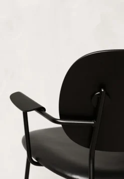 Audo Copenhagen Co Lounge Chair, Dakar 0842 - black oak