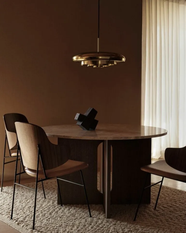 Audo Copenhagen Converge bookends, lava stone