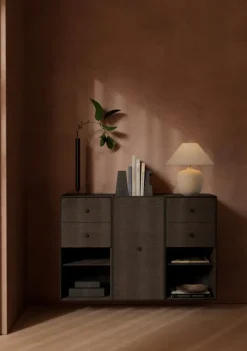 Audo Copenhagen Converge bookends, lava stone