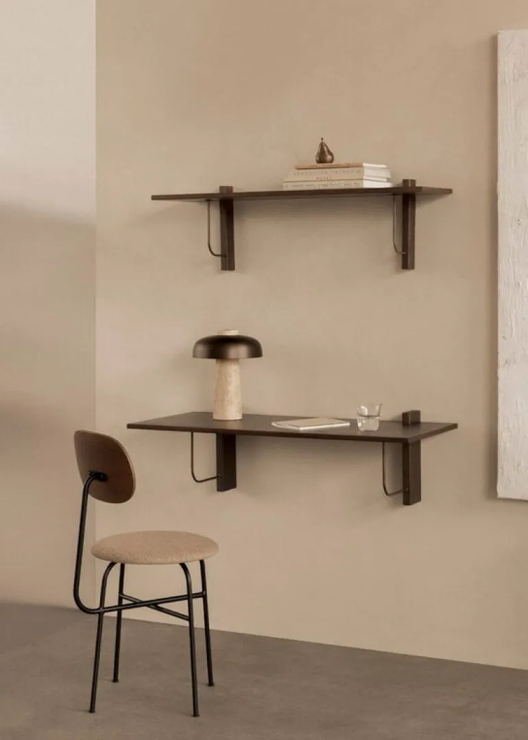 Audo Copenhagen Corbel desk, dark stained oak