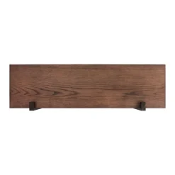 Audo Copenhagen Corbel shelf, large, dark stained oak