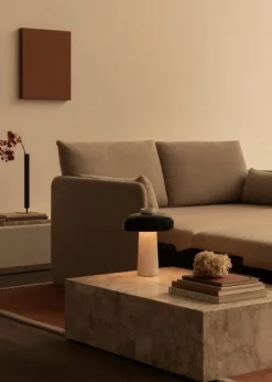 Audo Copenhagen Duomo rug, 270 x 270 cm, terracotta red