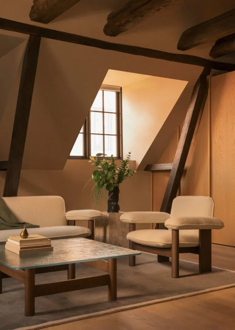 Audo Copenhagen Duomo rug, 270 x 270 cm, marble grey