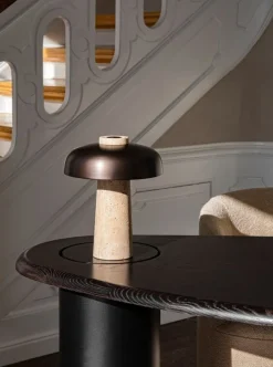 Audo Copenhagen Eclipse desk, dark oiled oak