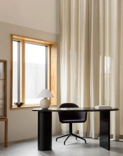 Audo Copenhagen Eclipse desk, dark oiled oak