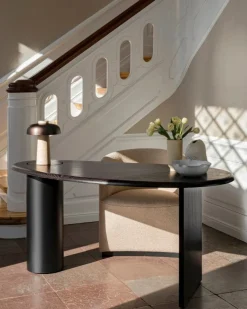 Audo Copenhagen Eclipse desk, dark oiled oak