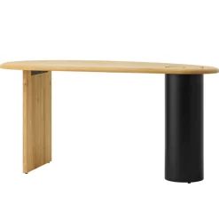 Audo Copenhagen Eclipse desk, natural oiled oak