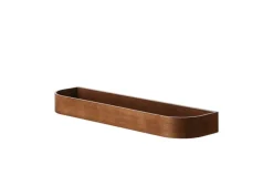 Audo Copenhagen Epoch shelf 79, dark stained oak - black