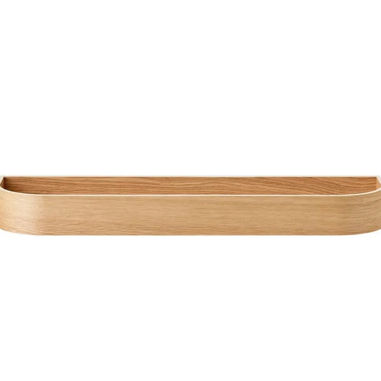 Audo Copenhagen Epoch shelf 79, oak - fog