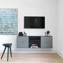 Audo Copenhagen Frame 49 extra shelf, light grey