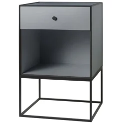 Audo Copenhagen Frame 49 sideboard with 1 drawer, dark grey