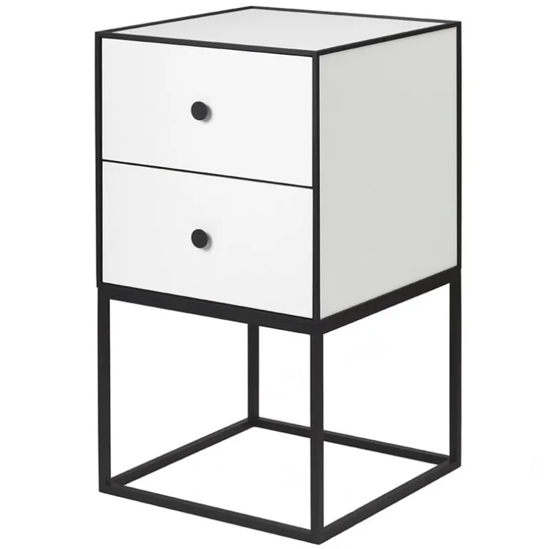 Audo Copenhagen Frame 35 sideboard with 2 drawers, white