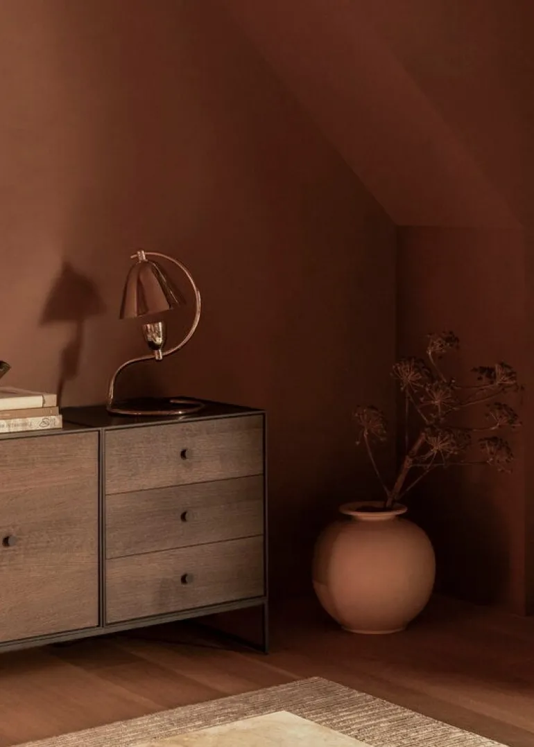 Audo Copenhagen Frame 49 sideboard with 3 drawers, smoked oak