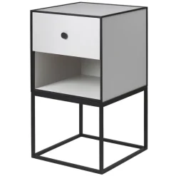 Audo Copenhagen Frame 35 sideboard with 1 drawer, light grey