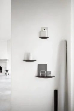 Audo Copenhagen Gridy Fungi shelf, small, black