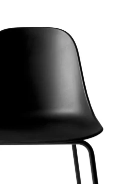 Audo Copenhagen Harbour counter side chair 63 cm, black - black steel