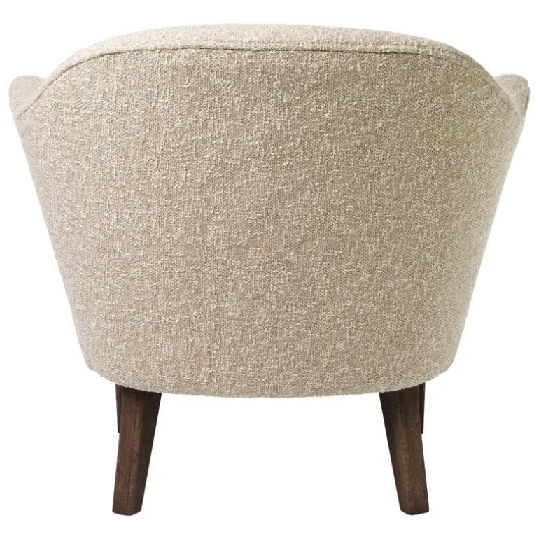 Audo Copenhagen Ingeborg lounge chair, Sahco Zero 001 - smoked oak