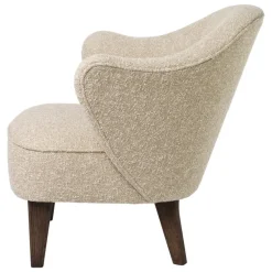 Audo Copenhagen Ingeborg lounge chair, Sahco Zero 001 - smoked oak