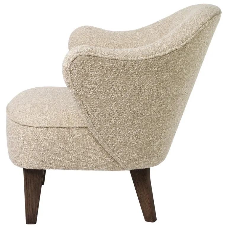 Audo Copenhagen Ingeborg lounge chair, Sahco Zero 001 - smoked oak