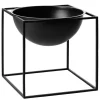 Audo Copenhagen Kubus Bowl, large, black