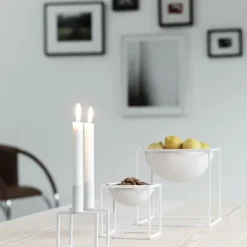 Audo Copenhagen Kubus Bowl, large, white