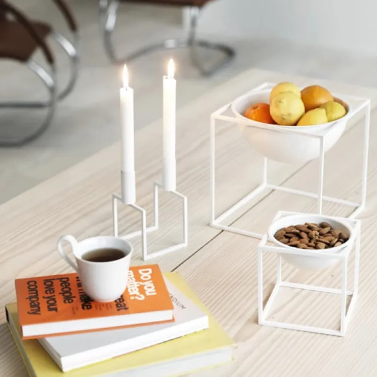 Audo Copenhagen Kubus Bowl, large, white